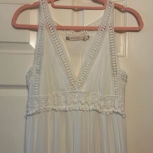 Chelsea & Violet White Lace Detail Top